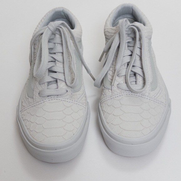 Vans Old Skool DX Mono Python Dawn Blue Women's 5 / Men's 3.5 VN0A32GJLQD - Picture 6 of 16